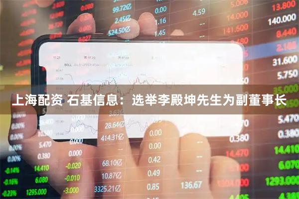 上海配资 石基信息：选举李殿坤先生为副董事长